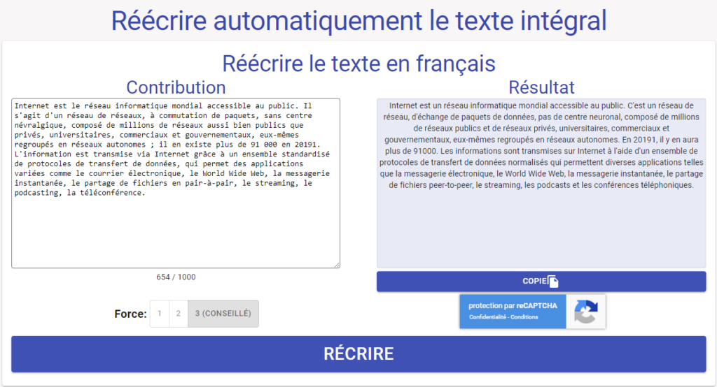 Comment Reformuler Un Texte Gratuitement Et Rapidement En Ligne